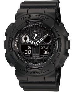 Casio G-Shock GA100-1A1 | Men's Tough Analog-Digital Watch | 200M Water Resistant | Shock & Magnetic Resistant | Sporty & Rugged Design