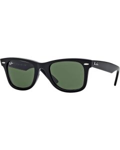 Ray-Ban RB2140 Original Wayfarer Sunglasses + Vision Group Accessories Bundle