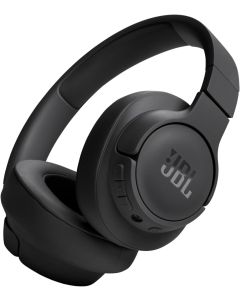 JBL Tune 720BT - Wireless Over-Ear Headphones with JBL Pure Bass Sound, Bluetooth 5.3, Up to 76H Battery Life and Speed Charge, Lightweight, Comfortable and Foldable Design (Black)