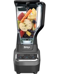 Ninja Professional Blender 1000W, Total Crushing Technology- Smoothies, Ice Crushing & Frozen Fruit, Full-Size Countertop Blender, 72-oz. Pitcher, Black & Grey, BL610