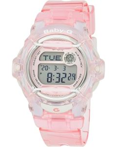 Casio Women's BG169R-4 Baby-G Pink Whale Digital Sport Watch