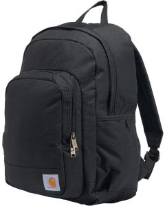 Carhartt 25L Classic Laptop Backpack, Durable Water-Resistant Pack W/ 15" Laptop Sleeve and Multiple Organizational Compartments, PFAS Free, Black