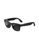 Meta Ray-Ban (Gen 1), Wayfarer Large, Matte Black | Smart AI Glasses for Men, Women — 12 MP Ultra-Wide Camera, Audio, Video Recording, Bluetooth — Polarized Gradient Graphite Lenses — Sunglasses