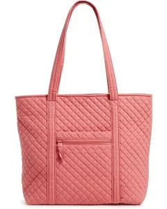  Vera Bradley Women's Cotton Vera Tote Bag Pink