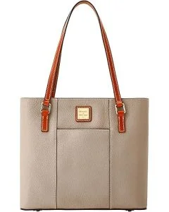 Dooney & Bourke Women's Small Lexington Tote in Pebble Grain Leather, Handbag with Long Leather Shoulder Straps
