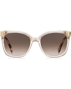 Kate Spade New York Kiya Sunglasses, Women's Trendy Rx-Able Square Sunglasses with 100% UV Protection Coating & Branded Travel Case
