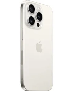 Apple iPhone 15 Pro, 128GB, White Titanium - Unlocked (Renewed)