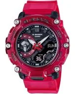 G-Shock Casio Analog-Digital Translucent Red Skeleton Limited Edition Watch | Sound Wave Series | GA2200SKL-4A