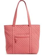 Vera Bradley Women's Cotton Vera Tote Bag Pink